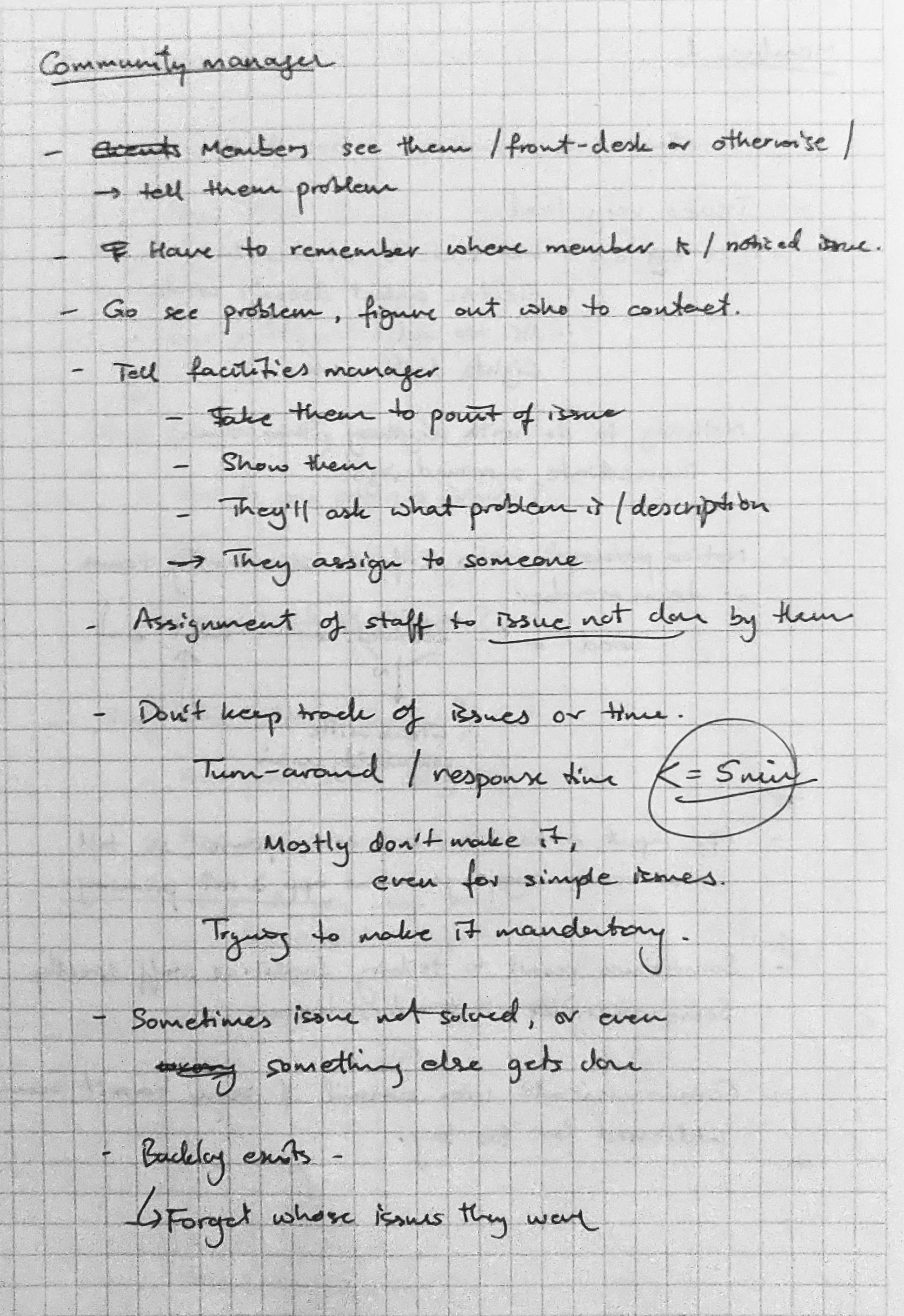 Interview notes 2